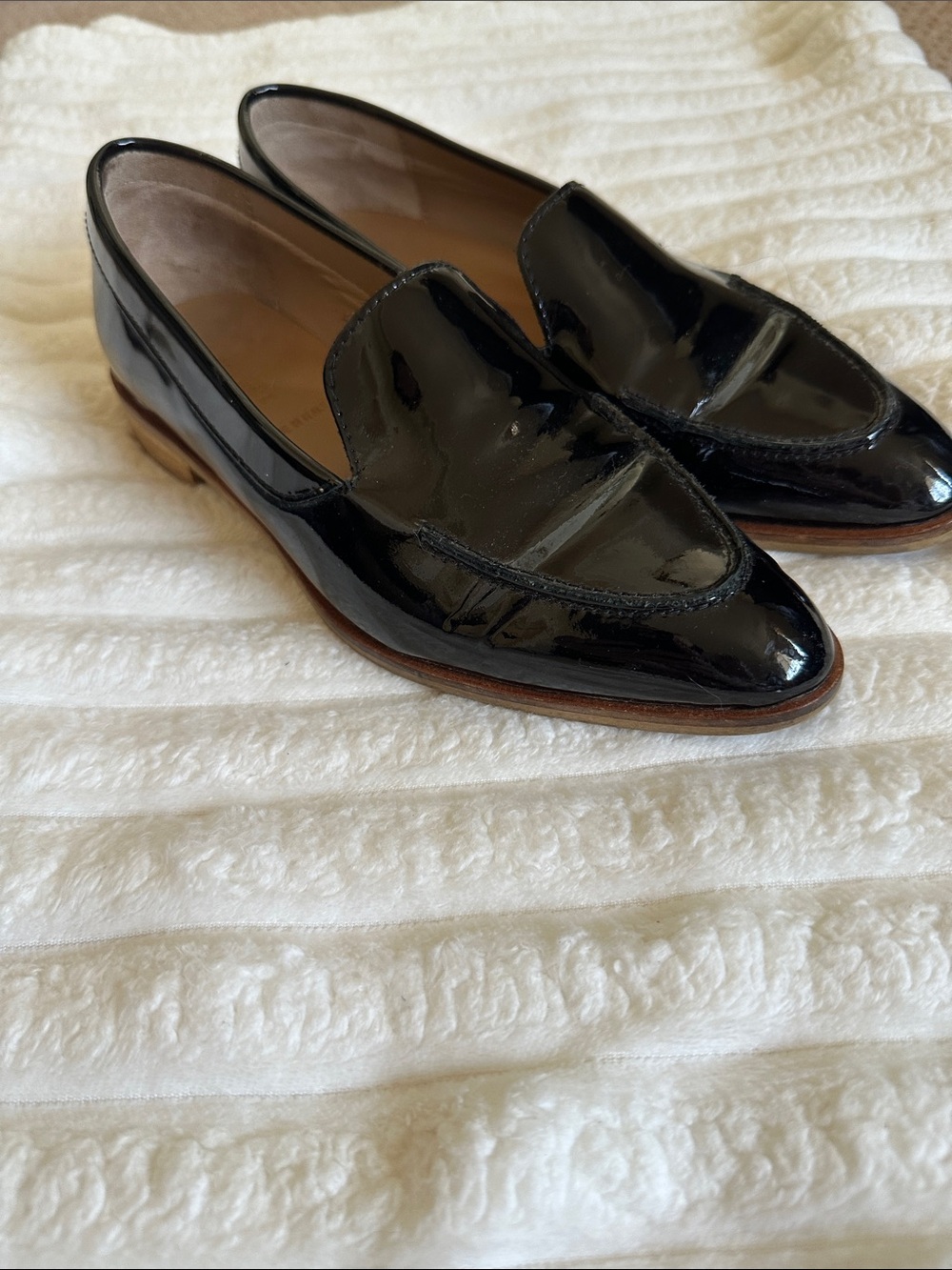 Everlane Black Patent Leather Women's Loafers